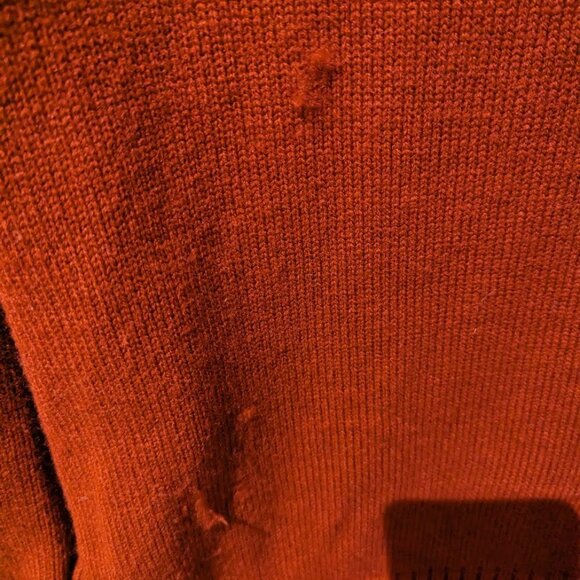 Red turtleneck sweater - Size S - Picture 3 of 3